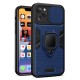 Ring Lens Rugged Case Back Cover (iPhone 11) blue