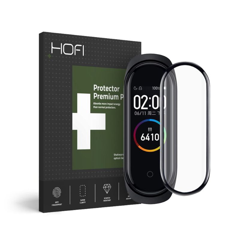 Hofi Hybrid Tempered Glass (Xiaomi Mi Band 4 / 3) black