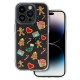 Christmas Back Cover Case (iPhone 13 Pro) D2 clear gingerbread cookies