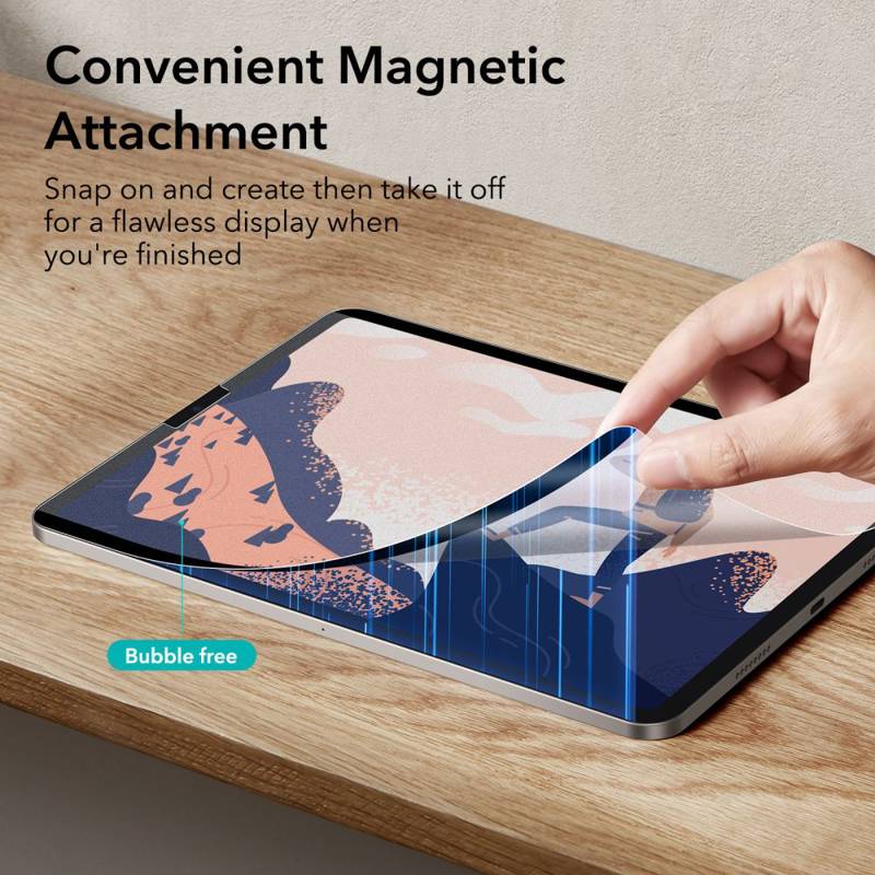 ESR Paper Feel Magnetic Film (iPad Pro 11 2018/20/21 - Air 4 10.9) matte clear