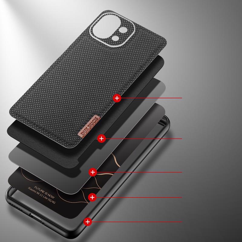 DUX DUCIS Fino Case Back Cover (Xiaomi Mi 11 Lite) black