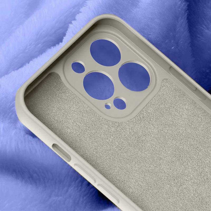 Silicone Soft Velvet Case (Samsung Galaxy A53 5G) beige