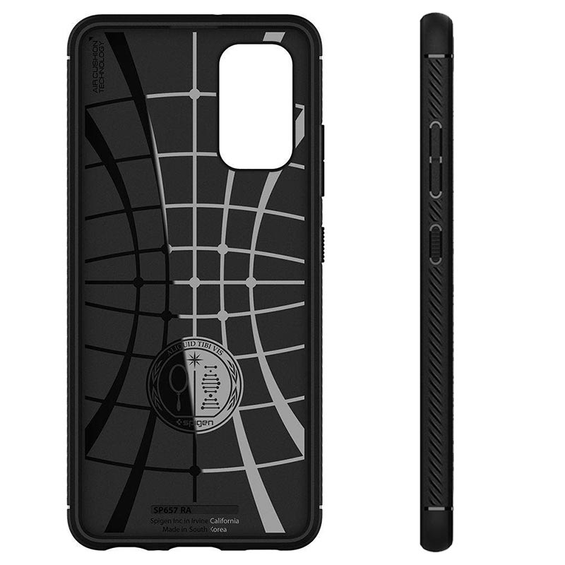 Spigen® Rugged Armor™ ACS02315 Case (Samsung Galaxy A52 / A52s) matte black