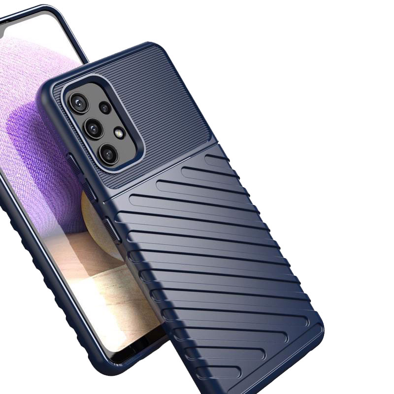 Anti-shock Thunder Case Rugged Cover (Samsung Galaxy A52 / A52s) blue