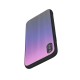 Aurora Glass Case Back Cover (Samsung Galaxy A10) pink-black