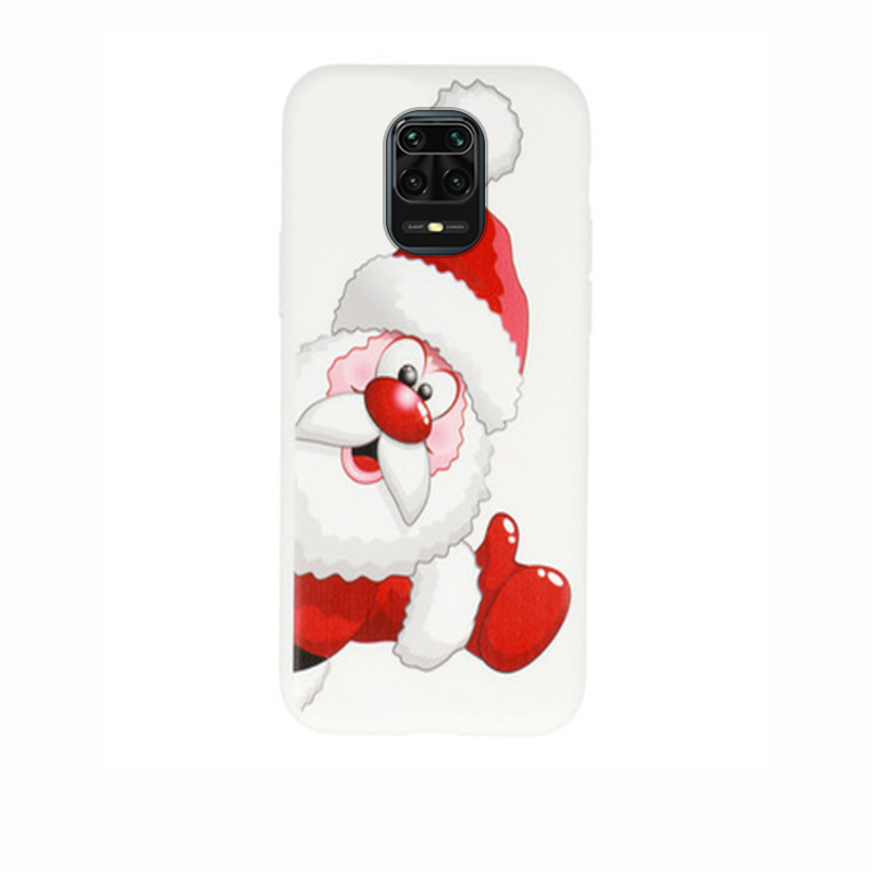 Christmas Back Cover Case (Xiaomi Redmi Note 9S / 9 Pro) design 4 white