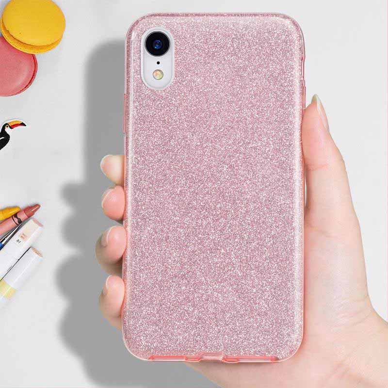 Glitter Shine Case Back Cover (Samsung Galaxy A22 5G) pink