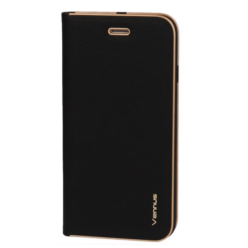 Vennus Book Premium Case (Samsung Galaxy S23 Ultra) black