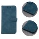 Smart Velvet Leather Book Cover (iPhone 13 Pro Max) dark-green