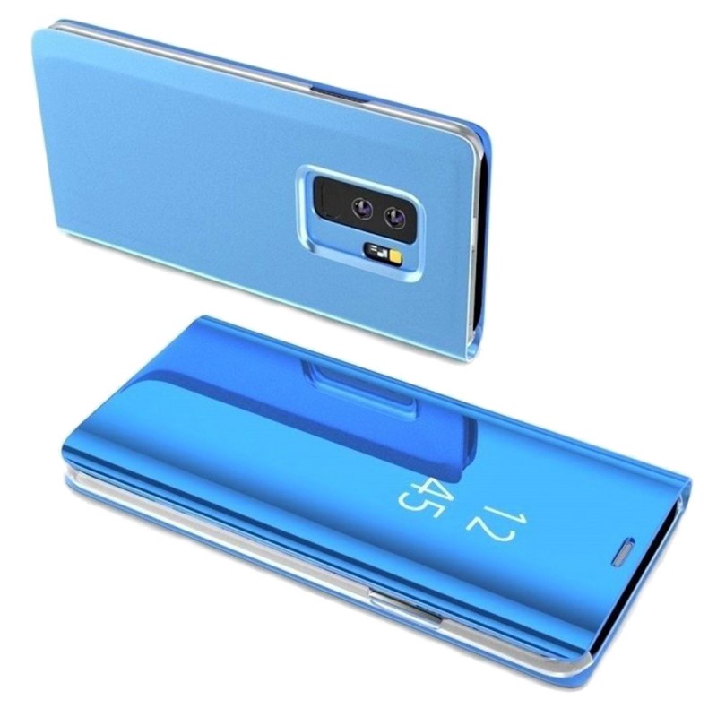 Clear View Case Book Cover (Huawei P40 Lite E) blue