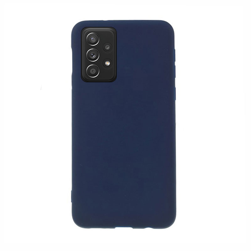Soft Matt Case Back Cover (Samsung Galaxy A52 / A52s) dark-blue