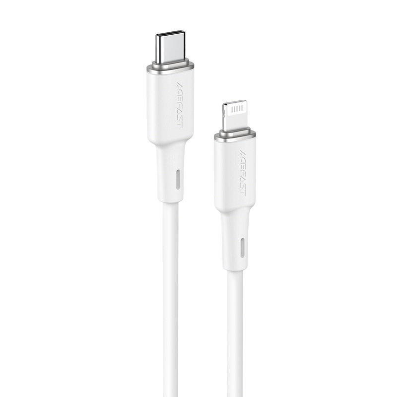 Acefast Cable MFi Type-C / Lightning PD 1.2m 30W 3A (C2-01) white