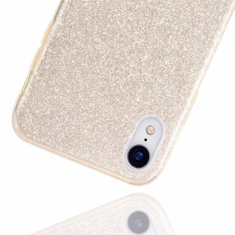 Glitter Shine Case Back Cover (Samsung Galaxy A21S) gold