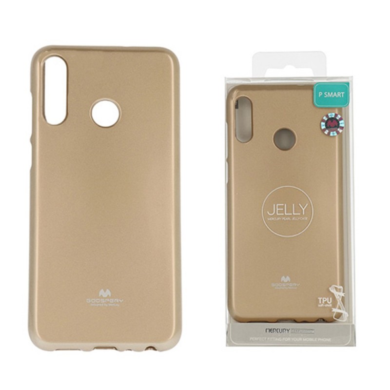Goospery Jelly Case Back Cover (Huawei P Smart Plus 2018) gold
