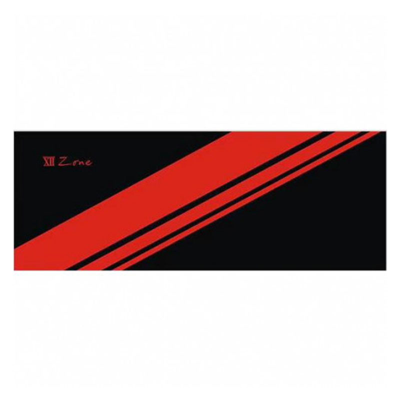 WK XII Zone Gaming Mouse Pad XXL 800mm (black-red)