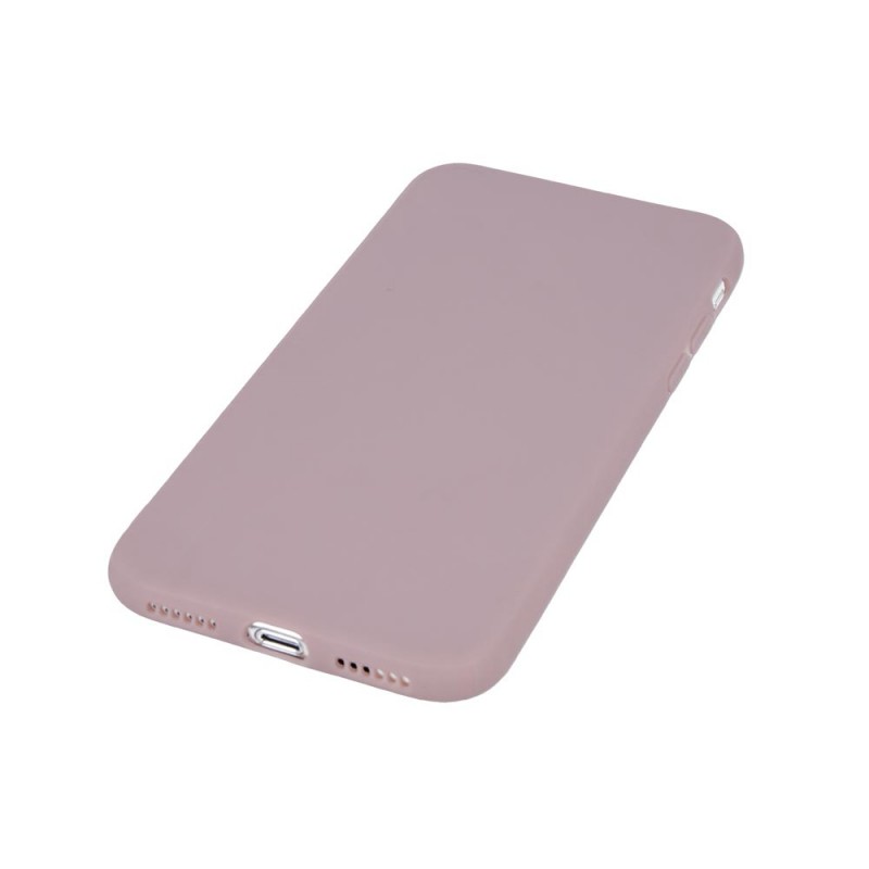 Soft Matt Case Back Cover (Realme C21) pink