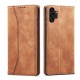 Magnet Fancy Wallet Case (Samsung Galaxy A13 5G / A04S) brown