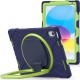 Tech-Protect X-Armor Back Cover Stand Case (iPad 10.9 2022) navy-lime
