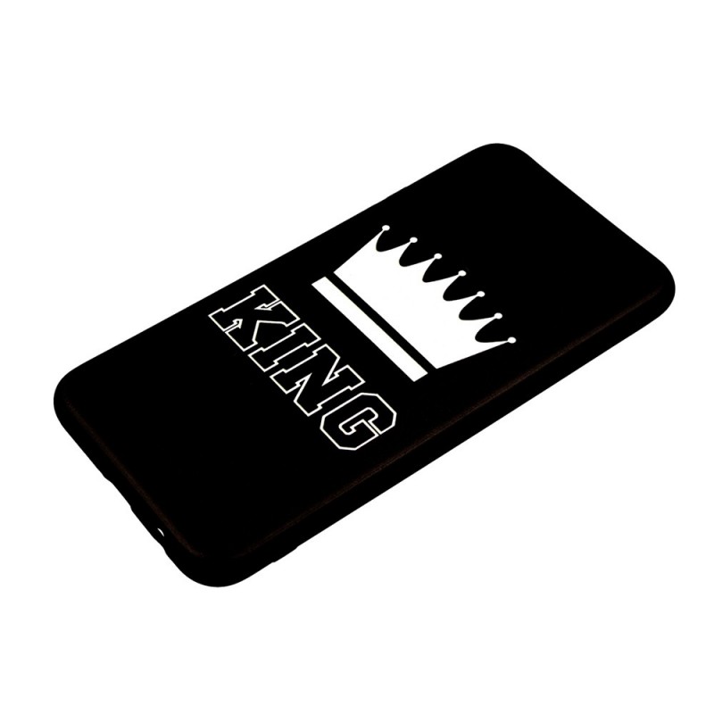 Art Matt KING Case Back Cover (Samsung Galaxy S10e) black