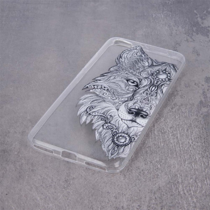 Trendy Wolf Case Back Cover (Samsung Galaxy S9)