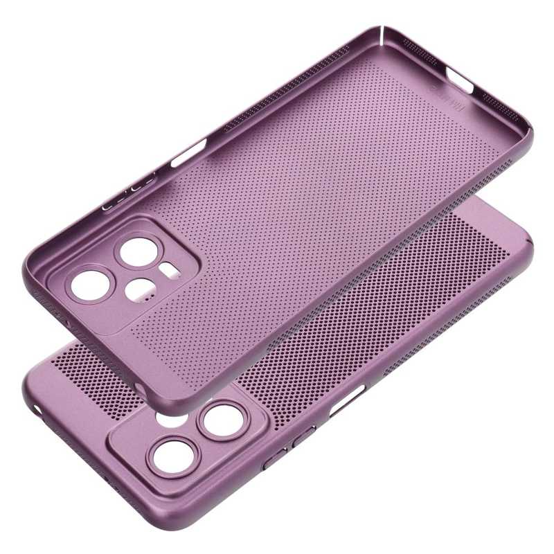 Forcell Breezy PC Back Cover Case (Xiaomi Redmi Note 12 Pro 5G) purple