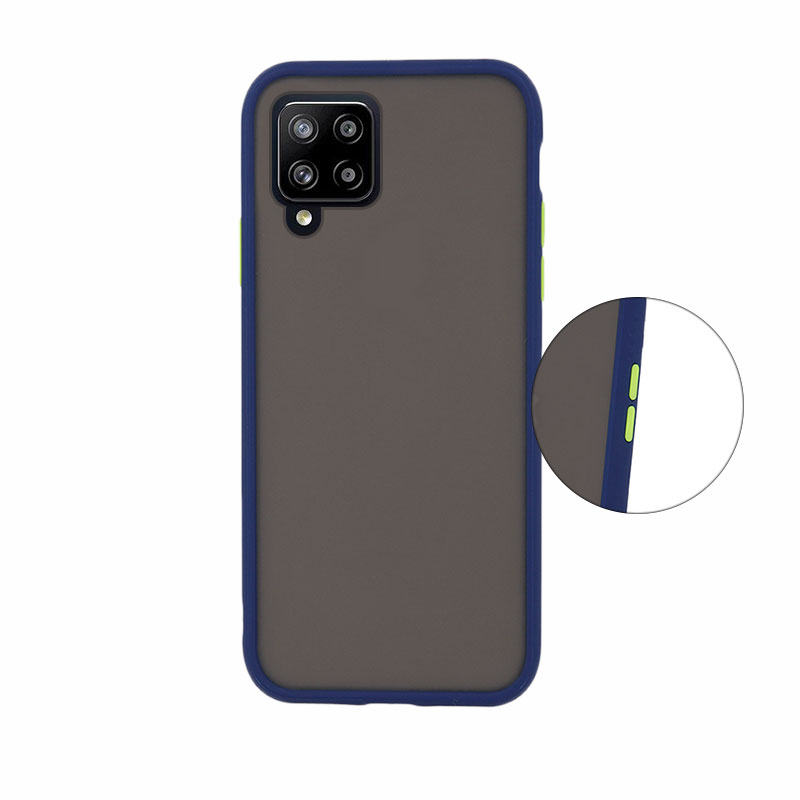 Colored Buttons Case Back Cover (Samsung Galaxy A42 5G) blue