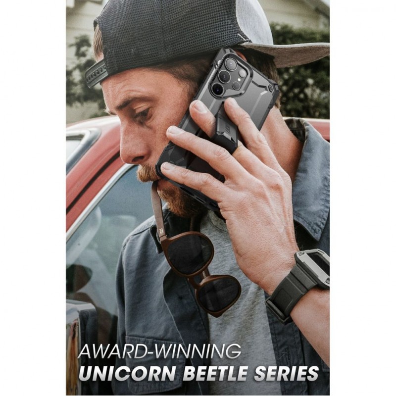 Supcase Unicorn Beetle Pro Case (Samsung Galaxy S23 Ultra) black