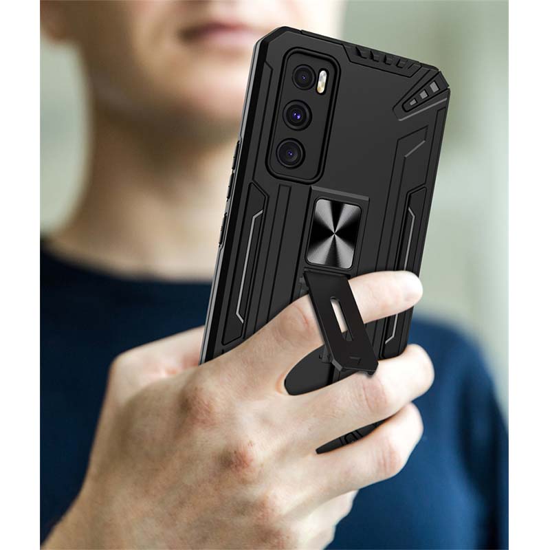Shock Armor Case Back Cover (iPhone 12) black