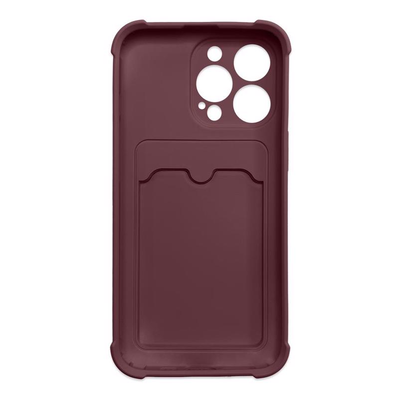Card Armor AirBag Back Cover Case (iPhone 13 Pro Max) raspberry