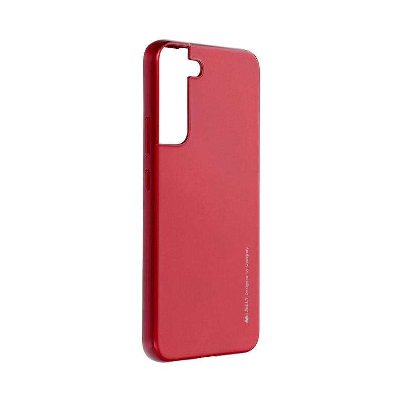 Goospery i-Jelly Case Back Cover (Samsung Galaxy S22) red