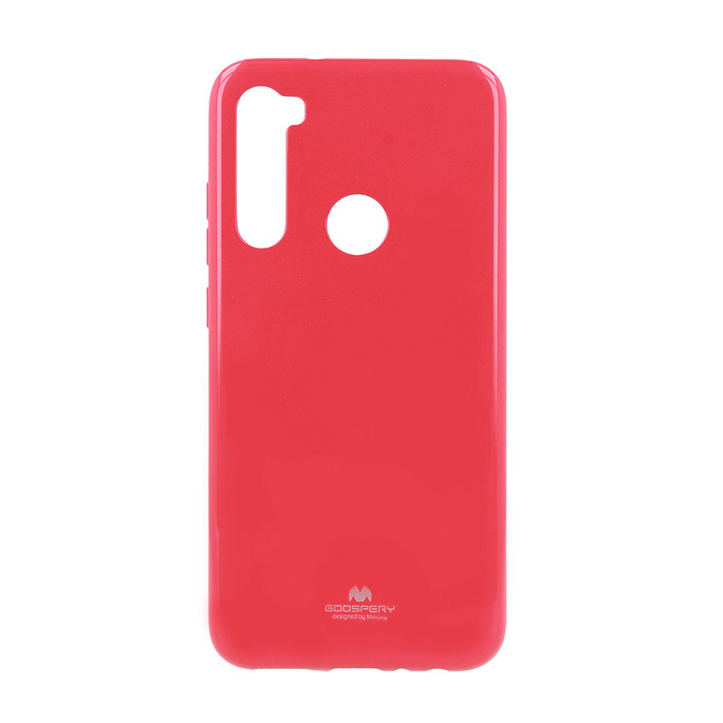 Goospery Jelly Case Back Cover (Xiaomi Redmi Note 8 / 2021) pink