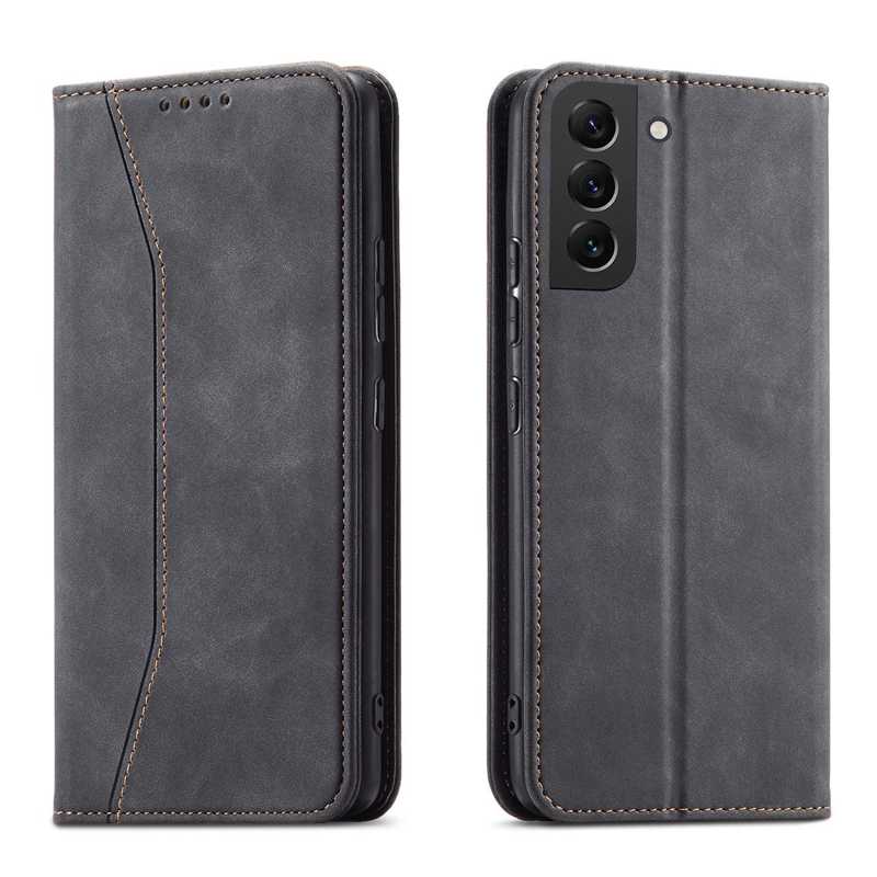 Magnet Fancy Wallet Case (Samsung Galaxy A54 5G) black