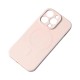 Silicone Magsafe Back Cover Case (iPhone 15 Pro) cream