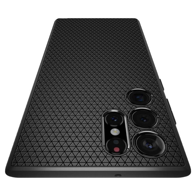 Spigen® Liquid Air™ ACS03915 Case (Samsung Galaxy S22 Ultra) matte black