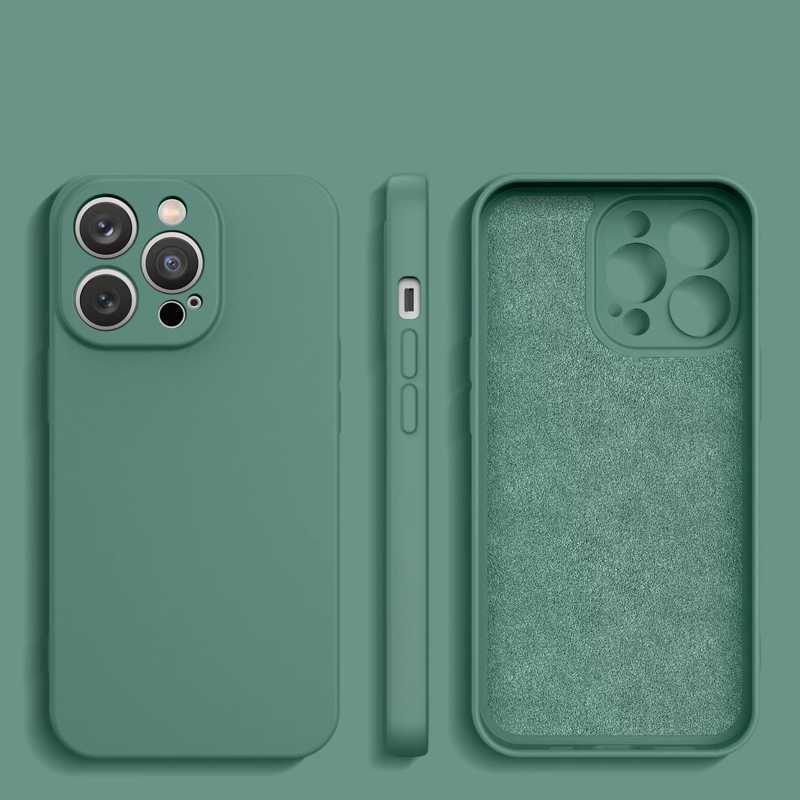 Silicone Soft Case Back Cover (Xiaomi Redmi Note 11 / 11S 4G) green