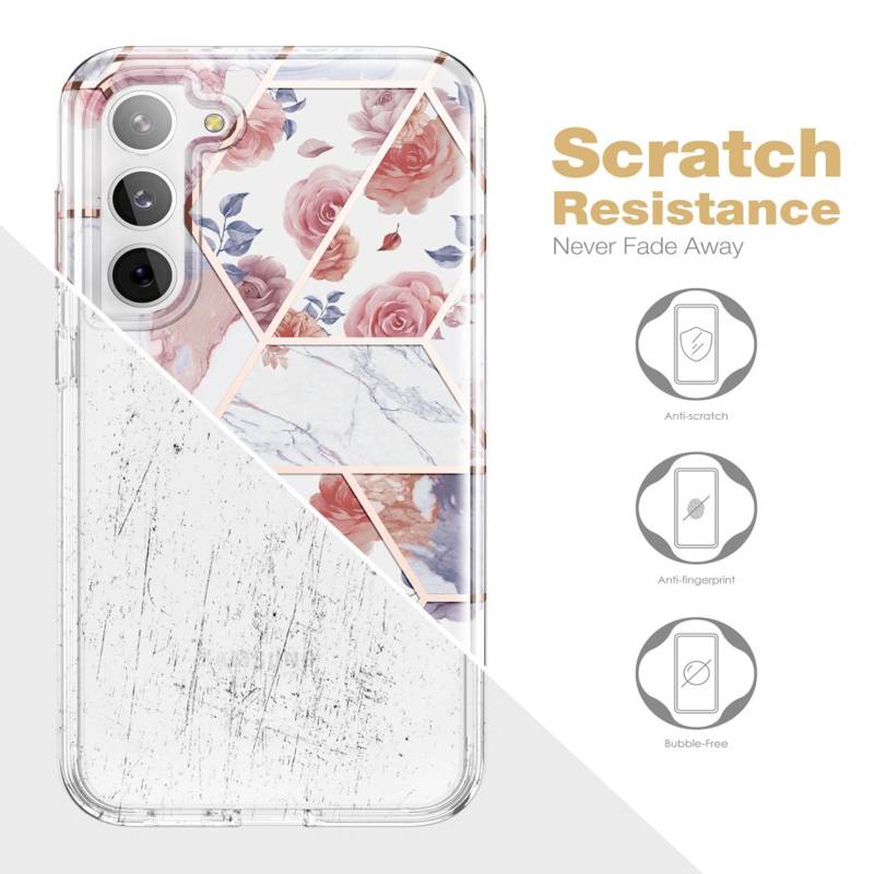 Tech-Protect Velar 360 Full Cover Case (Samsung Galaxy S23) marble