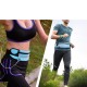 Running Belt + Βottle Ηolder with Headphone Cutout (green)