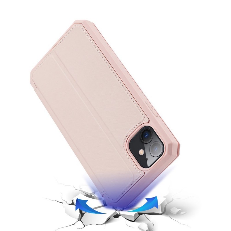 DUX DUCIS Skin X Book Cover (iPhone 11) pink