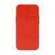 Camshield Soft Case Back Cover (iPhone 13 Pro) red