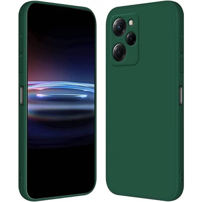 Soft Matt Case Back Cover (Xiaomi Poco X5 5G / Redmi Note 12 5G) green