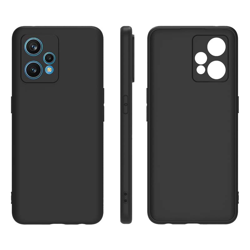 Soft Matt Case Back Cover (Realme 9 Pro Plus / 9 4G) black