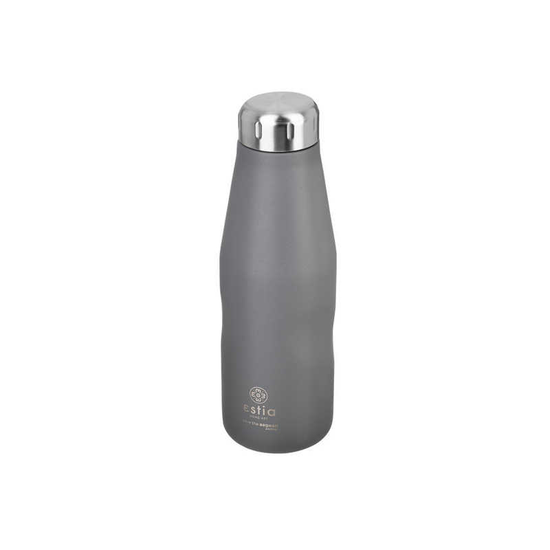 Estia Travel Flask 500ml Save Τhe Aegean (Fjord Grey)