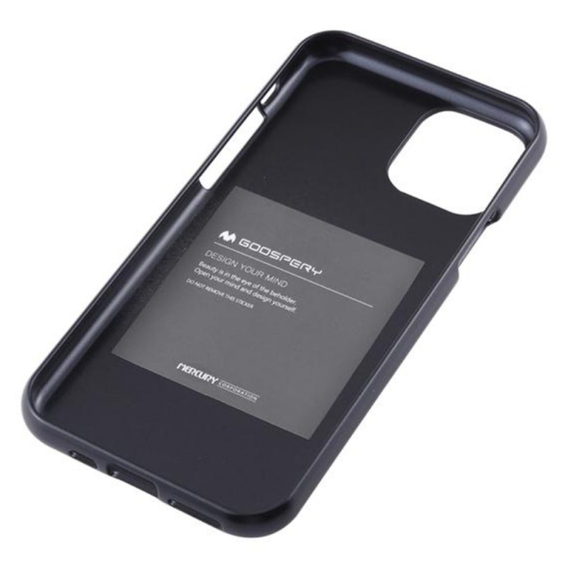 Goospery i-Jelly Case Back Cover (iPhone 11) black
