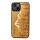 Bewood® Mountains Imbuia Wooden Case (iPhone 14)