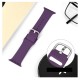 Silicone Λουράκι Pin Buckle APS Band (Apple Watch All Models) (38/40/41mm) purple