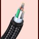 Ugreen Elbow Type-C Cable QC3.0 SCP FCP 1m (70413-US313) black