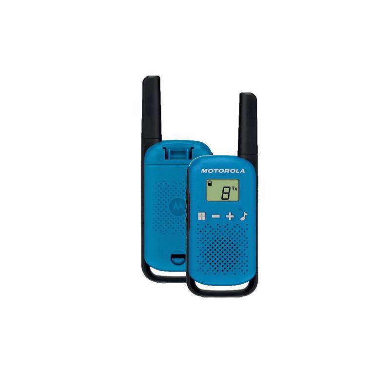 Motorola Talkabout T42 Ασύρματο Walkie Talkie PMR Σετ 2τμχ (blue)