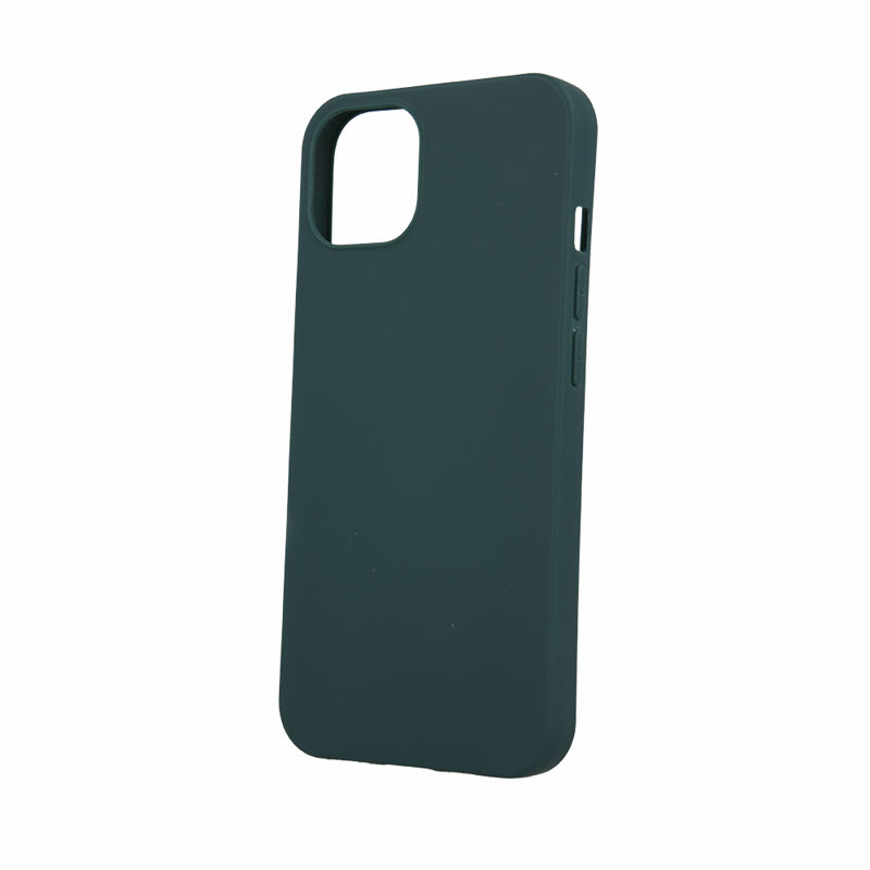 Soft Matt Case Back Cover (iPhone 13) green