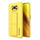 Wozinsky Kickstand Flexible Back Cover Case (Xiaomi Poco X3 NFC / X3 PRO) yellow