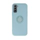 Finger Grip Case Back Cover (Samsung Galaxy S21 FE) light-green